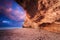 Port Noarlunga cliffs at twilight