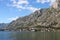 Port and old town Kotor landscape