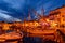 Port of Sanary-sur-Mer in the evening, Var, France