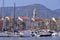 Port of Sanary-sur-Mer in France