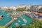 Port for small boats in Biarritz