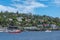 Port at Tamar river in Launceston, Australia