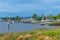 Port at Tamar river in Launceston, Australia