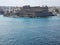 Port of Valletta Malta from the bastions of the city