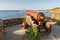 Port Vendres old canon