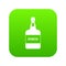 Port wine icon green vector