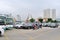 The port of Xiangzhou parking lot