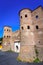 Porta Asinaria and guard Towers on the Rome walls,Roma,Italy