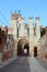 Porta Bassano Entrance through the majestic city walls of Cittadella, Italy
