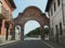 Porta d Alice city gates in Borgo D Ale