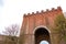 Porta Romana is one of the portals in the medieval Walls of Siena, Italy