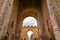 Porta Romana is one of the portals in the medieval Walls of Siena, Italy