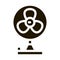 Portable Air Fan Cooling Equipment glyph icon