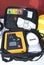 Portable defibrillator for hearth