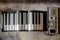 Portable foldable electronic piano keyboard. Flexible Electronic Piano with Silicone Keys