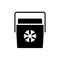 Portable fridge icon, vector illustration