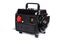 Portable fuel electric generator on white background