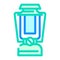 portable lamp color icon vector illustration