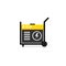 Portable power generator icon