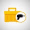 Portable tool box drill icon