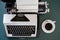 Portable typewriter, circa 1970