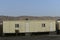 Portacabin. Portable house. Porta cabin. small temporary houses in the desert
