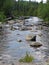 A Portage in the Boundary Waters Canoe Area