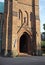 The portal of the Anglican Church of Saint Andrew in Moscow