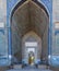 Portal of Bibi-Khanym Mosque in Samarkand, Uzbekist