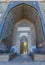 Portal of Bibi-Khanym Mosque in Samarkand, Uzbekist