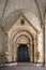 Portal of Cathedral of St. Lawrence in Trogir, Croatia, front view