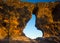 Portal da chapada View through the rock, in Chapada das mesas, Brazil