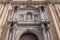 Portal of Iglesia del Sagrario church in Granada, Spa