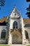 Portal of the north facade of the Saint-Nicolas-de-Tolentin church of the royal monastery of Brou