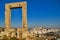 The Portara, Naxos Greek Island, at Sunset, Greece