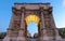 Porte Royale - triumphal arch in Marseille, France. Constructed in 1784 - 1839