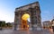 Porte Royale - triumphal arch in Marseille, France. Constructed in 1784 - 1839