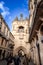 Porte Saint Eloi Gate, also known as Grosse Cloche Big Bell in the city center of Bordeaux.