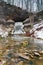 Porter Cave Falls in Winter