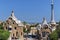 Porter`s lodge pavilion in Park Guell