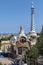 Porter`s lodge pavilion in Park Guell