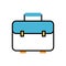 Portfolio briefcase documents fill style icon