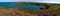 Porth Wen heather panorama
