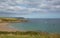 Porthcurnick Cornwall beach and coast near Portscatho Roseland peninsula