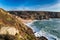 Porthcurno Beach in Cornwall