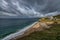 Porthleven Lizard peninsular cornwall from the coastal path