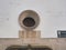 Porthole of the chapel of san isidro de mollerussa, lerida, spain, europe