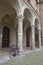 Portico and Bikes in Santo Stefano Street; Bologna