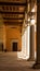 Portico with columns of the Alcazar of Toledo