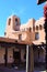 Portico & Court Yard, Art Museum, Santa Fe, NM